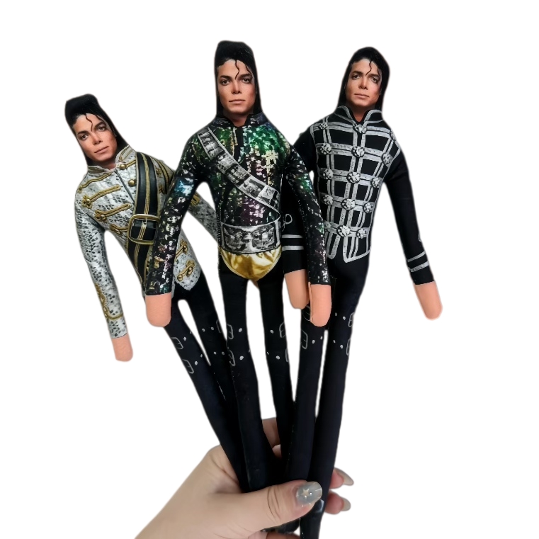 Dolls - Pluszowa lalka Michaela Jacksona z giętką