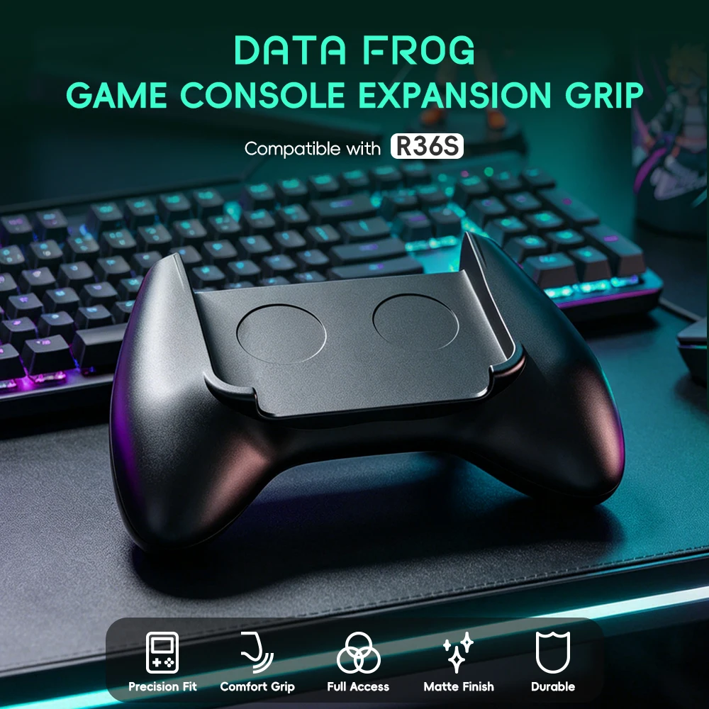 Retro Handheld Game Console R36S - Data Frog R36S Game Grip Ergonomiczny
