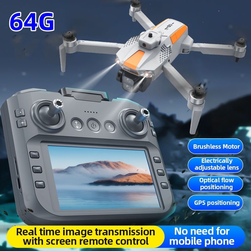 Fpv Brushless Rc Drone 4K - LF669 Dron FPV 5G 4,5-calowy ekran