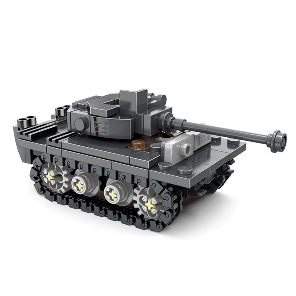 Lego Compatible Military Tank - Wojna Światowa Armia Wojskowe Żołnierze SAWT