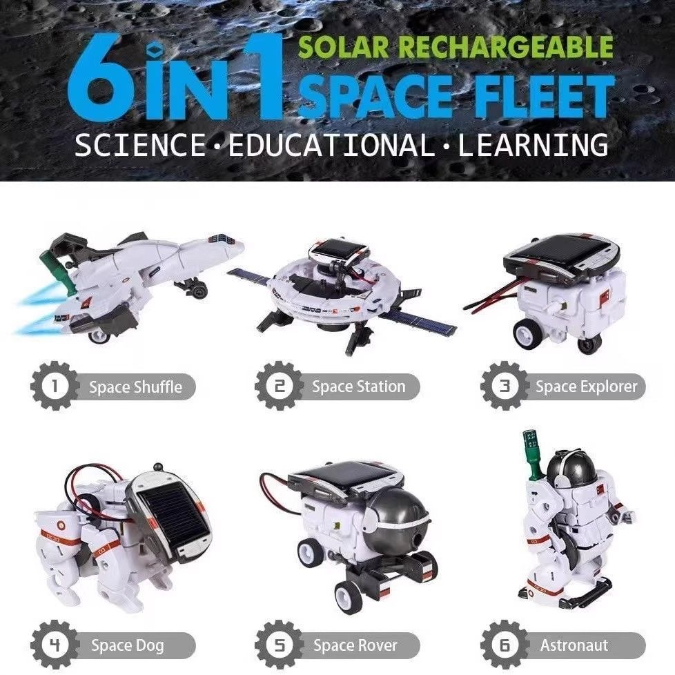 Stem Solar Robot Kit For Kids - Zestaw STEM 12w1 Robot Solarny Zabawki