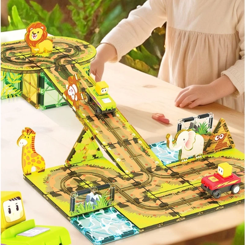 Magnetyczny zestaw klocków kon – Building Blocks recenzja i cena