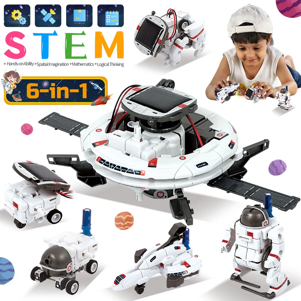 Zestawy zabawek robotów słonec – Stem Solar Robot Kit For Kids recenzja i cena