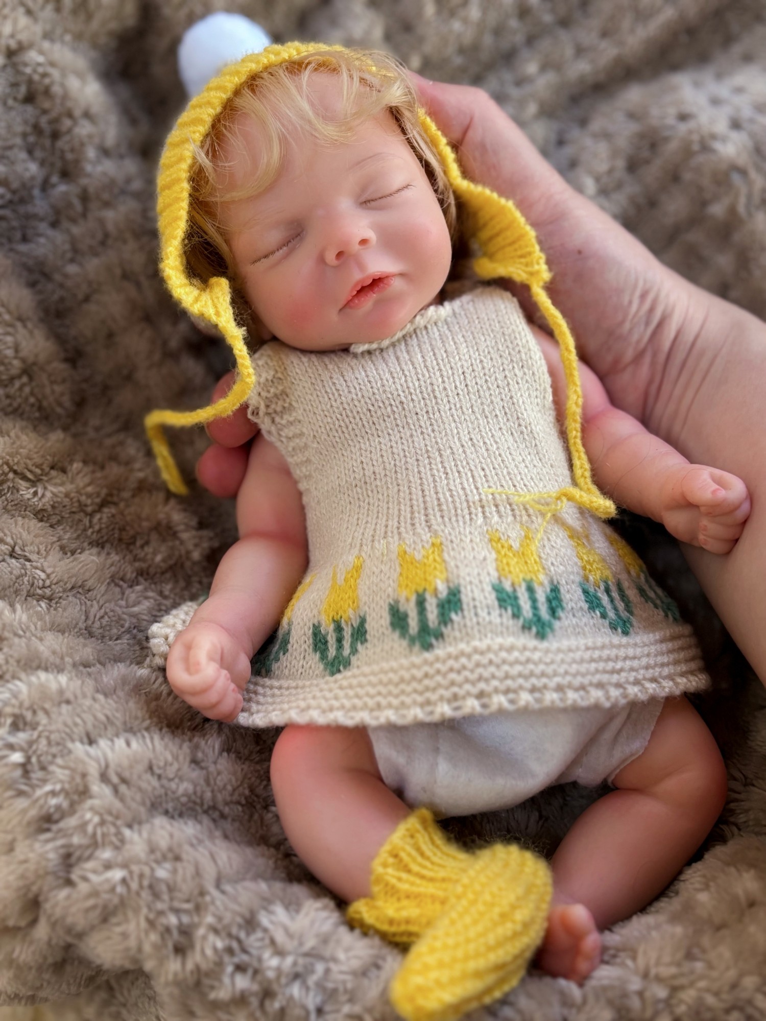 1 szt. 10-calowa lalka Reborn  – Reborn Baby Doll Silicone Realistic recenzja i cena