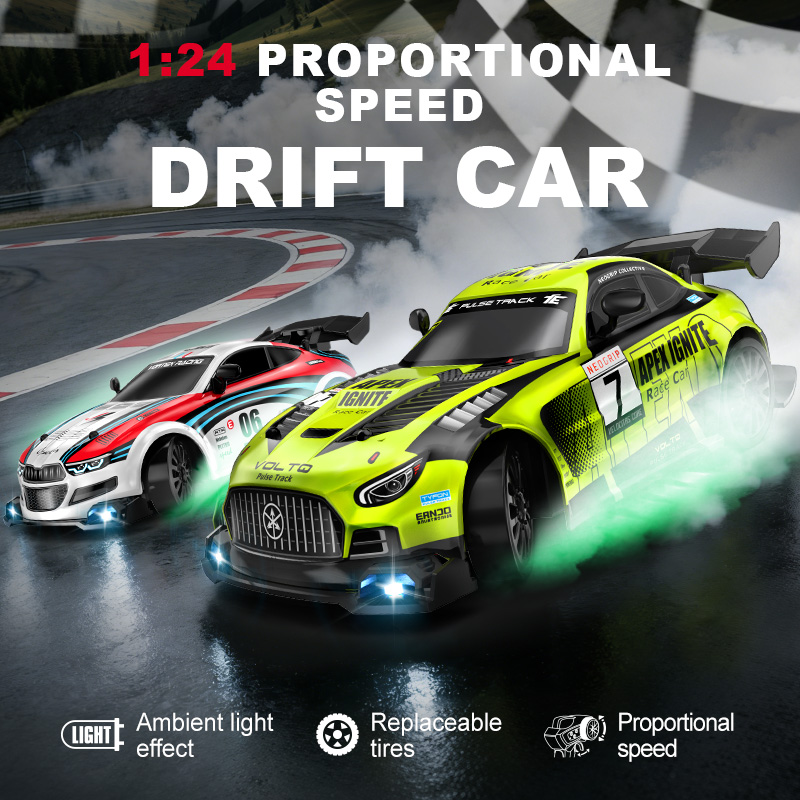 Samochód RC Drift 4WD w skali  – Rc Drift Car 1 24 Scale 4Wd recenzja i cena