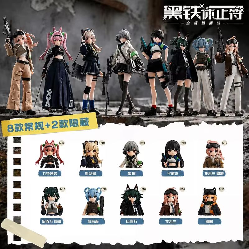 2026 New Eden Toys Seria Black – Anime Action Figure Blind Box recenzja i cena