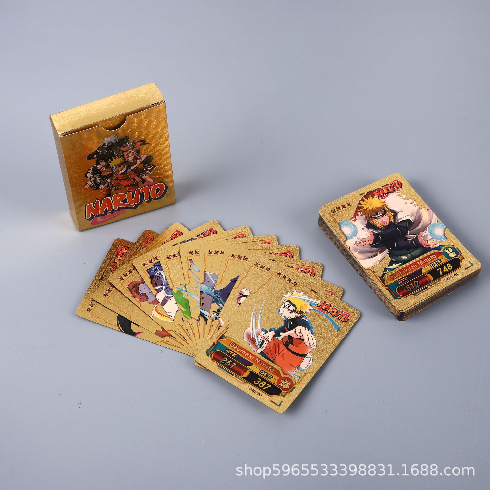 55 szt. Karty Naruto Złota Ser – Board Games recenzja i cena