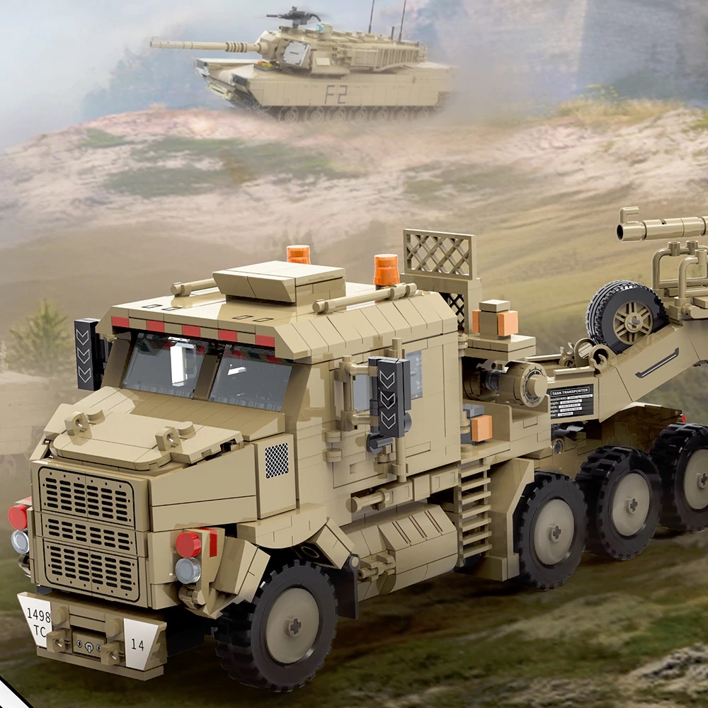 Zestaw Klocków Konstrukcyjnych – Lego Compatible Military Tank recenzja i cena