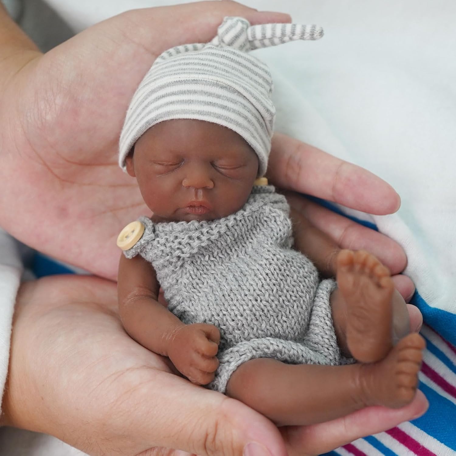 Reborn Baby Dolls 7 Inch Full  – Reborn Baby Doll Silicone Realistic recenzja i cena