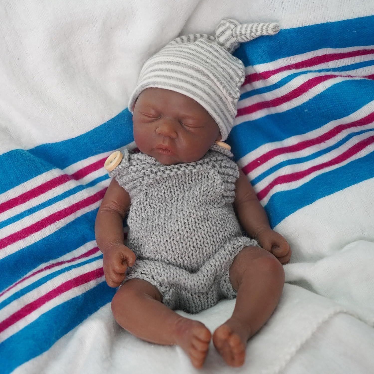 Reborn Baby Dolls 7 Inch Full  – Reborn Baby Doll Silicone Realistic recenzja i cena