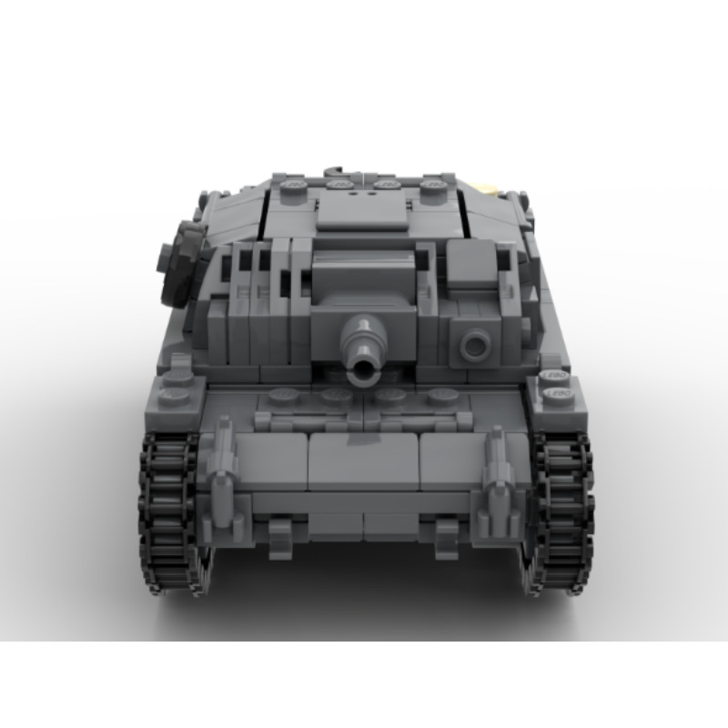 MOC Wojskowy Czołg Model B Mał – Lego Compatible Military Tank recenzja i cena