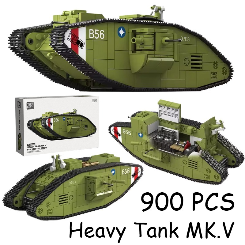 900 elementów Zestaw klocków k – Lego Compatible Military Tank recenzja i cena