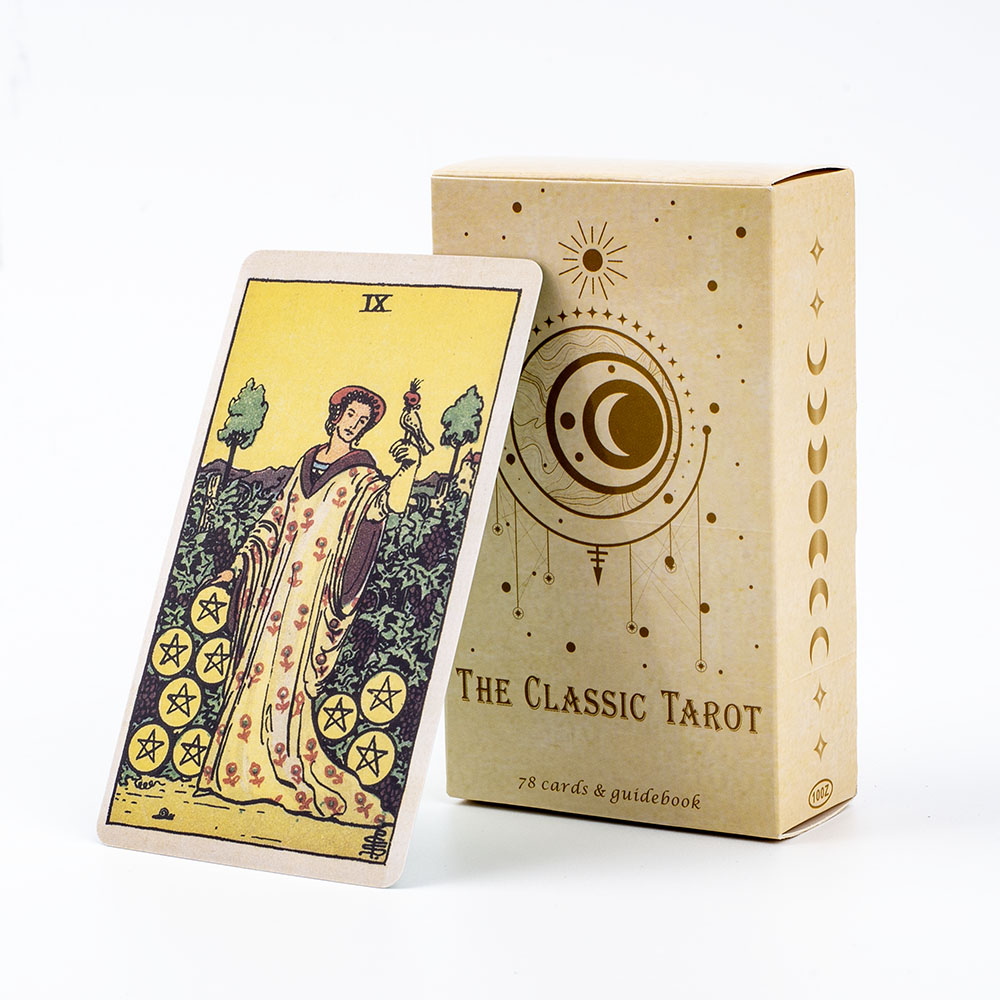 Klasyczna gra planszowa Tarot  – Tarot Cards Deck With Guidebook recenzja i cena