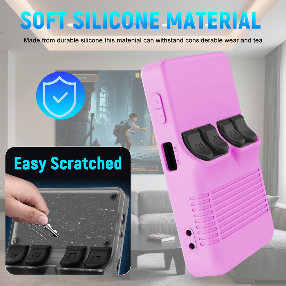 Silikonowe etui ochronne do ko – Retro Handheld Game Console R36S recenzja i cena