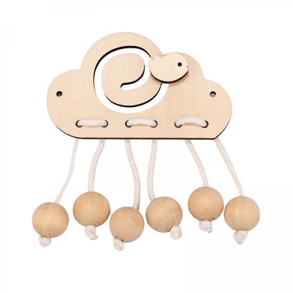 Drewniana tablica manipulacyjn – Montessori Wooden Busy Board Toddler recenzja i cena
