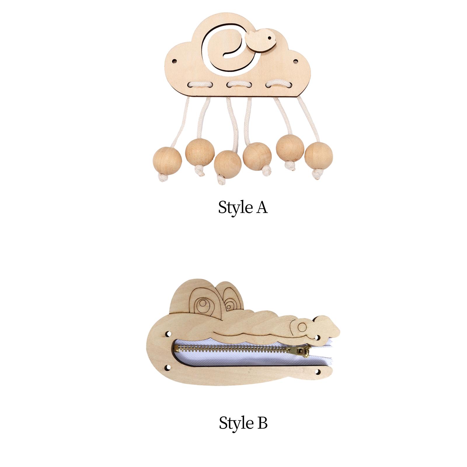 Drewniana tablica manipulacyjn – Montessori Wooden Busy Board Toddler recenzja i cena
