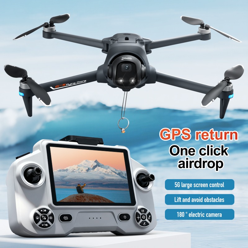 NOWY YL059 Mini RC Quadcopter  – Fpv Brushless Rc Drone 4K recenzja i cena
