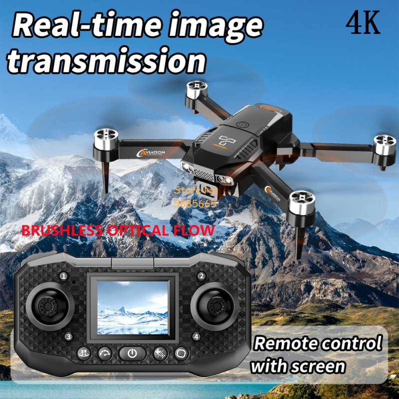 Bezszczotkowy ekran WIFI FPV z – Fpv Brushless Rc Drone 4K recenzja i cena