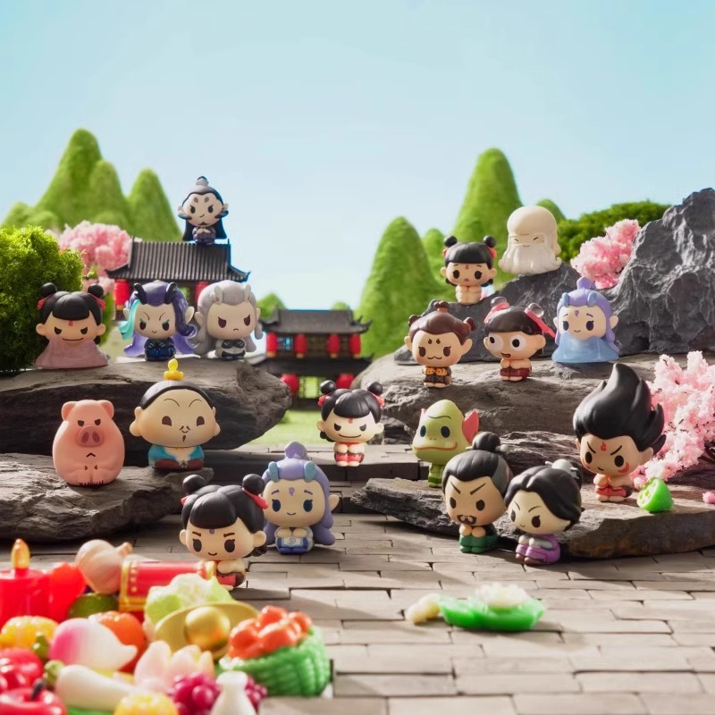 Ne Zha 2 Sit In A Row Series B – Anime Action Figure Blind Box recenzja i cena