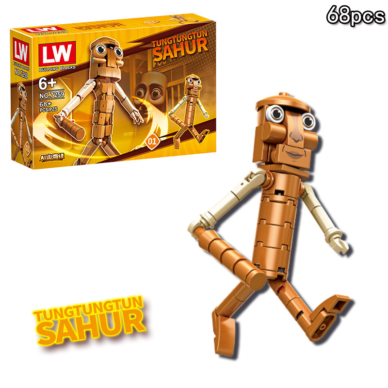 Anime Włoski Brainrot Tralaler – Anime Action Figure Blind Box recenzja i cena