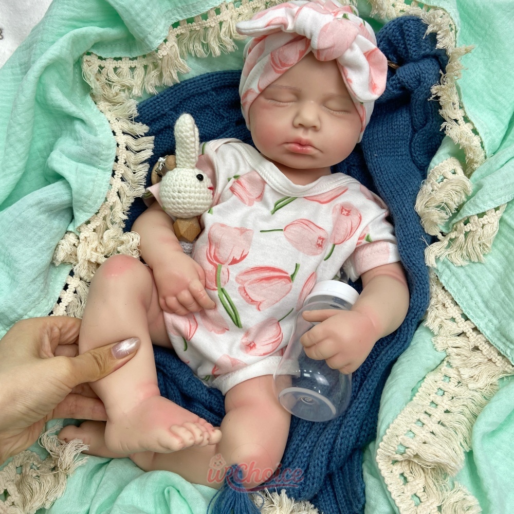 Ręcznie wykonana realistyczna  – Reborn Baby Doll Silicone Realistic recenzja i cena