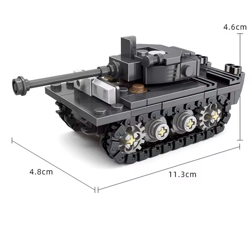 Wojna Światowa Armia Wojskowe  – Lego Compatible Military Tank recenzja i cena