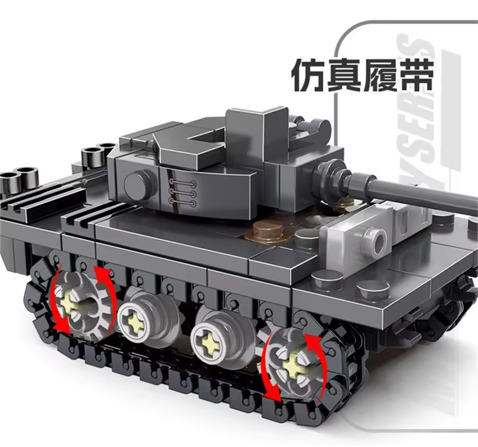 Wojna Światowa Armia Wojskowe  – Lego Compatible Military Tank recenzja i cena