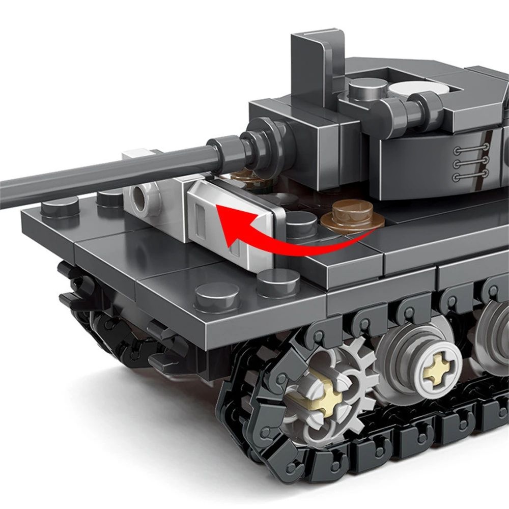 Wojna Światowa Armia Wojskowe  – Lego Compatible Military Tank recenzja i cena