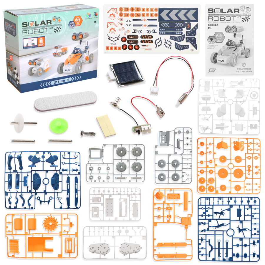 Zestaw Robotów Solarnych STEM  – Stem Solar Robot Kit For Kids recenzja i cena