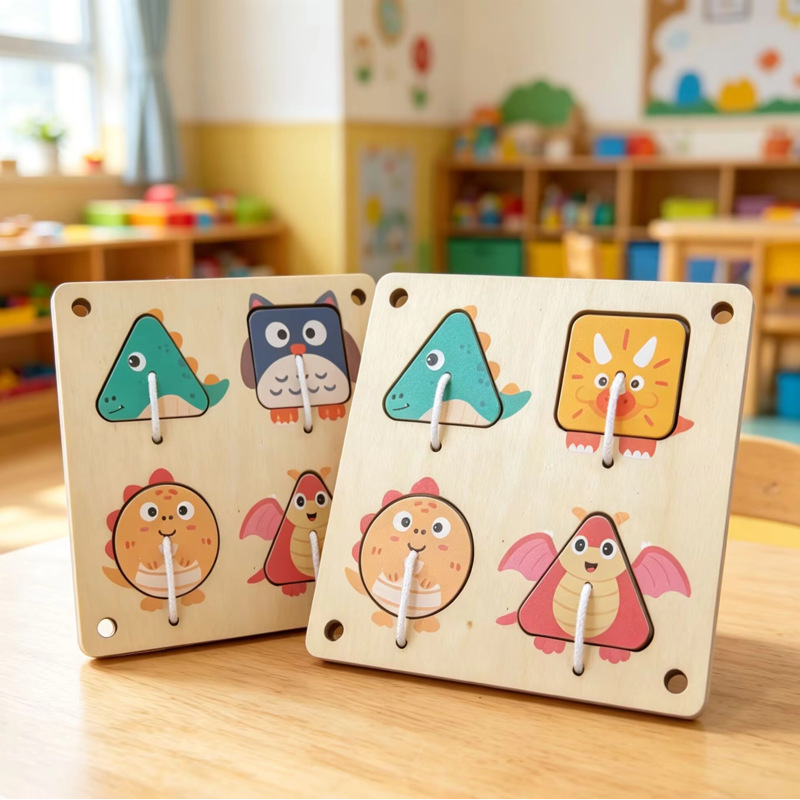Drewniana tablica Montessori d – Montessori Wooden Busy Board Toddler recenzja i cena