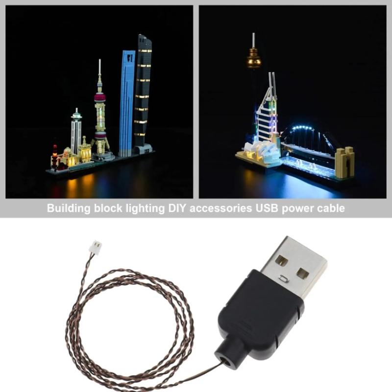 Kabel USB do zasilania, 50 cm, – Building Blocks recenzja i cena