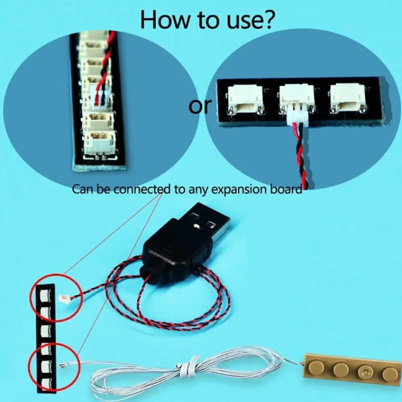 Kabel USB do zasilania, 50 cm, – Building Blocks recenzja i cena
