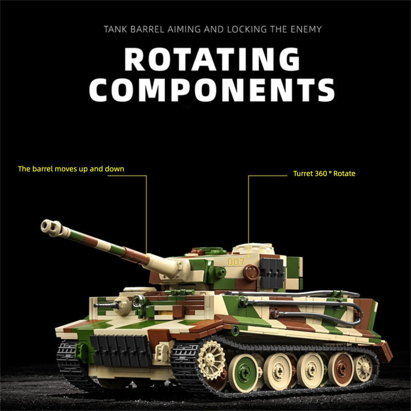 Zestaw klocków do budowy niemi – Lego Compatible Military Tank recenzja i cena