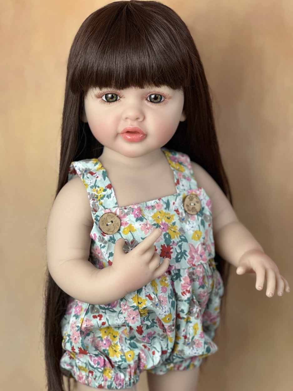 22-calowa przytulna silikonowa – Reborn Baby Doll Silicone Realistic recenzja i cena