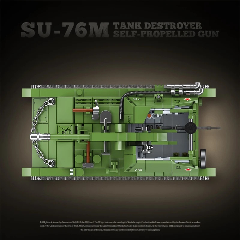 Zestaw klocków konstrukcyjnych – Lego Compatible Military Tank recenzja i cena