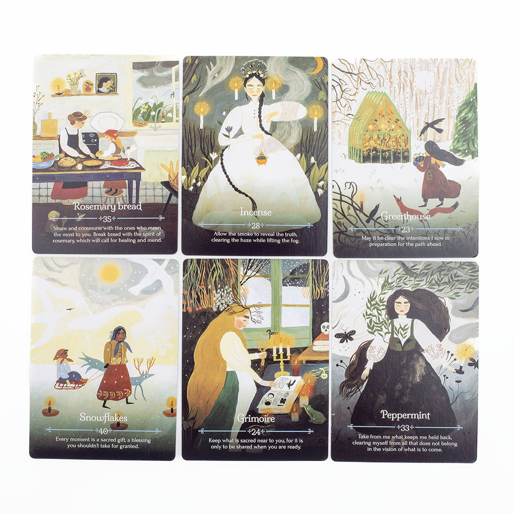 Sezony Wiedźmy Imbolc Oracle T – Tarot Cards Deck With Guidebook recenzja i cena