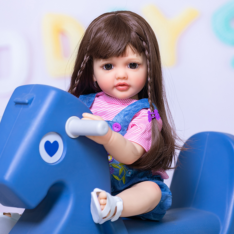 50CM Całe Ciało Silikonowa Lal – Reborn Baby Doll Silicone Realistic recenzja i cena
