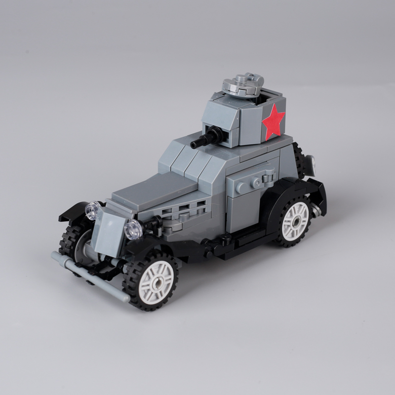 WW1 Włoski radziecki czołg woj – Lego Compatible Military Tank recenzja i cena