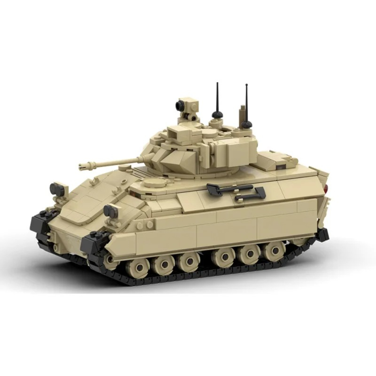 Zestaw klocków MOC z serii Mil – Lego Compatible Military Tank recenzja i cena